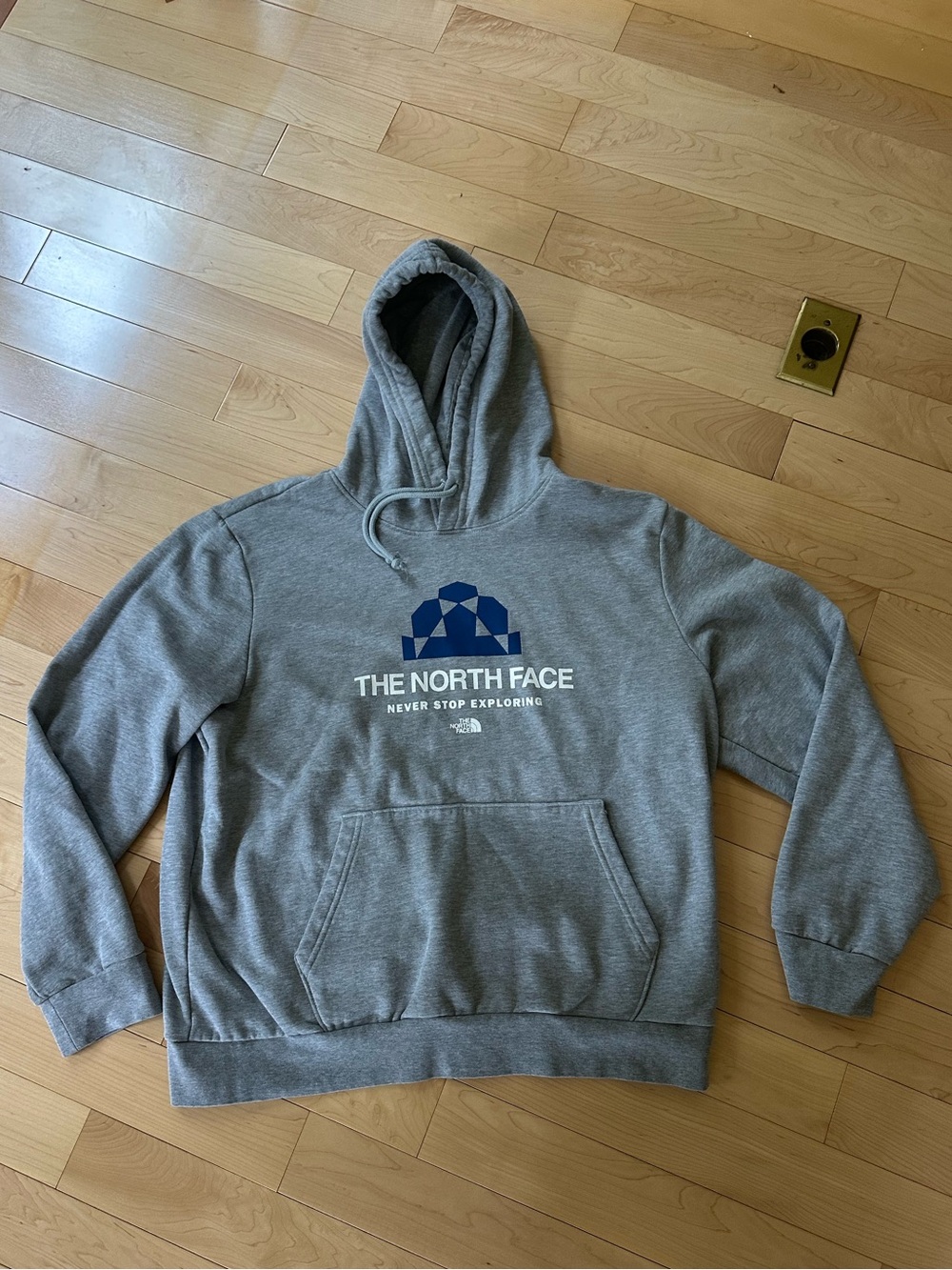 The North Face Grey Fleece Jacket - Men's